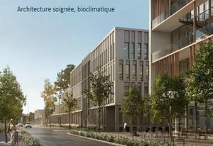 Location bureaux Pessac - Parc tertiaire AMPERIS, proche transports
