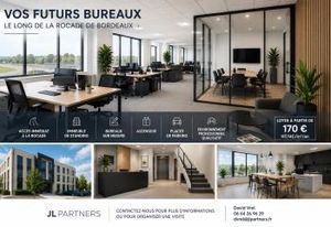 Bureaux à louer Lormont - Accès direct rocade Bordeaux