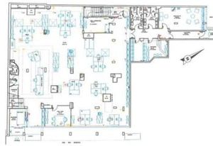 Location bureaux Paris 15 - Proche métro Charles Michels