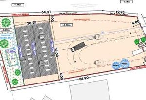 Terrain constructible Le Rove - accès semi-remorques
