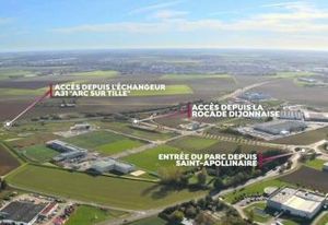 Terrain industriel à vendre Saint-Apollinaire - accès A31 et TGV