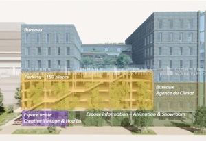 Vente bureaux Strasbourg - Quartier Archipel, proche transports en commun