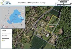 Terrain à vendre Mareuil-sur-Ourcq, proche A4 et Gare de l'Est