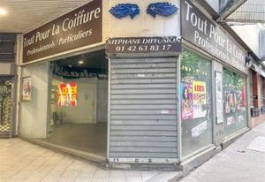 Vente boutique Paris 18, proche métro Guy Môquet