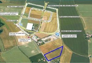 Terrains artisanaux à vendre Sacy-le-Grand - accès A16