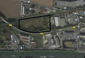 Terrain industriel à vendre - Pont-Sainte-Maxence, proche Compiègne et A1
