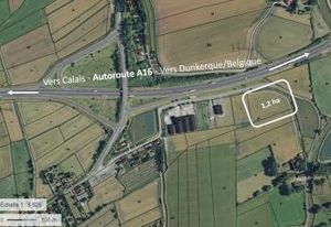 Terrain constructible Saint-Folquin, proche Calais et Dunkerque
