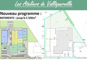 Cellules d'activité à vendre Valliquerville - Emplacement stratégique