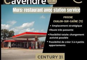 Murs restaurant avec station-service à vendre Chalon-sur-Saône