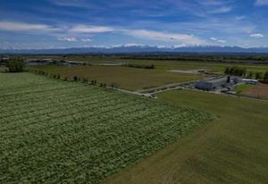 Terrain à louer à l'aéroport de Pau-Pyrénées - accès A64