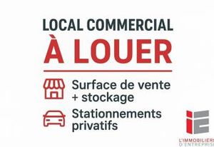 Local commercial à louer Lorient - Axe passant