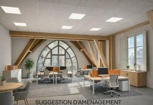 Location bureaux Tours centre - Proche commerces et restaurants