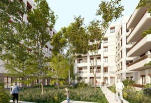 Location local médical Villeurbanne - Cœur d'îlot arborisé
