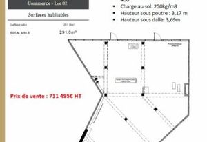 Local commercial à vendre Mérignac Mondésir - Tram A et TER