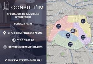 Location bureaux Paris 18, proche Gare du Nord et campus Condorcet