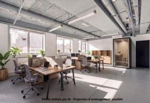 Location bureaux Paris 17 - Proche métro Place de Clichy et RER Porte de Clichy