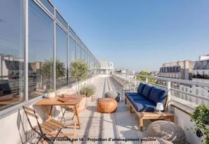 Location bureaux Paris 17 - Proche métro Place de Clichy et RER C