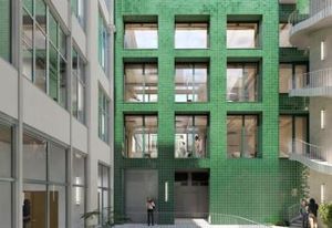 Bureaux Paris 10 face mairie - Cours végétalisées et accès indépendant