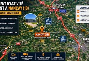 Bâtiment d'activité à vendre Nançay - Proche Vierzon/A20