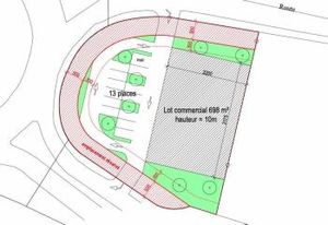 Location local commercial neuf Lempdes - Axe passant