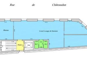 Location bureaux Paris 9 - Proche Notre-Dame-de-Lorette et Gare Saint-Lazare