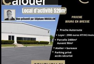 Location local d'activité Bourg-en-Bresse - Proche autoroute