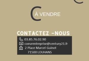 Vente immeuble mixte avec local commercial Louhans centre