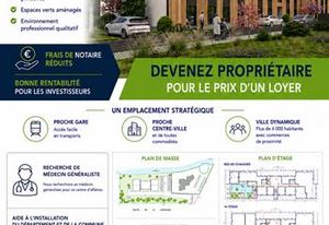 Bureaux à vendre Coye-la-Forêt proche Chantilly et RER