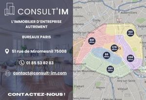 Location bureau Paris 2 - Quartier du Sentier
