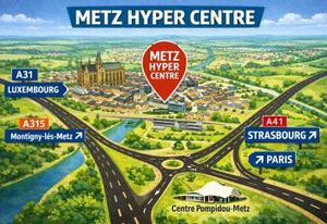 Vente bureaux Metz centre - Proche gare et autoroute A31