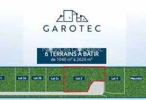 Terrain à vendre Gratentour près Toulouse - accès A62 et bus 33