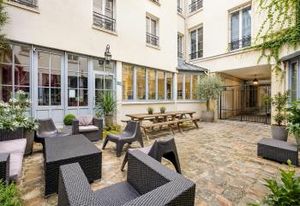 Bureaux à louer Paris 2 - Quartier du Sentier, cour privative