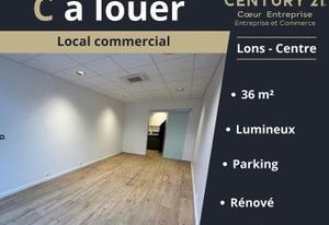 Location local commercial Lons-le-Saunier centre-ville