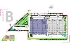 Location entrepôt logistique à Mer - 8 cellules de 12 000 m²