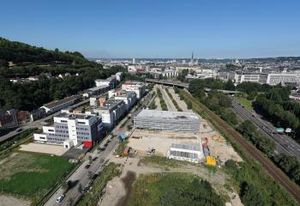 Terrain santé Rouen Innovation - accès A28/A29 et aéroport
