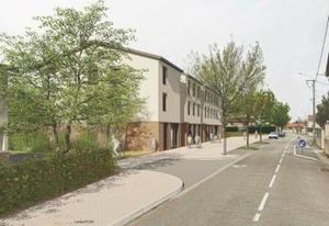 Location local commercial Mions - Coeur de ville