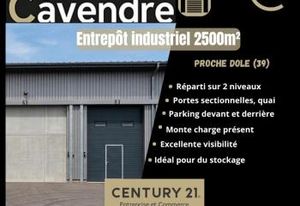 Vente entrepôt industriel Dole - Axe Dole/Besancon