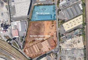 Location terrain 25 000 m² divisible Bonneuil-sur-Marne