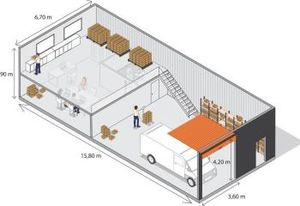 Location local d'activité Saint-Sauveur - Parc Storage24