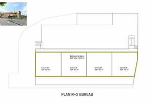 Cellules activités/bureaux à vendre Le Havre - Rocade Nord - VEFA