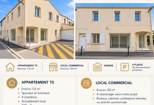 Vente local commercial + T5 Sainte-Soulle - Proche La Rochelle