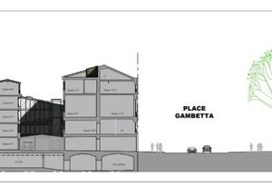 Vente immeuble indépendant Bordeaux Place Gambetta - Proche transports