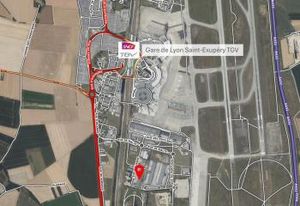 Location entrepôt Colombier-Saugnieu - Proche aéroport Lyon-Saint Exupéry