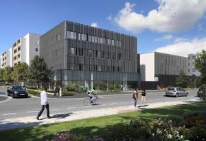 Vente bureaux Nantes Haluchère - Tram ligne 1 et Clinique Jules Verne