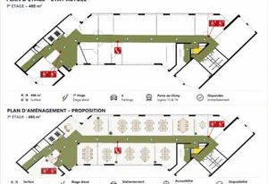 Vente bureaux Paris 17 - Proche métro, RER, tramway et périphérique