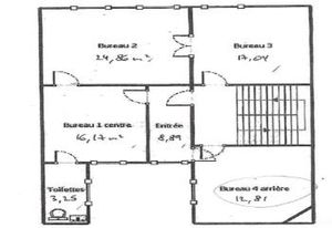Location bureau Bordeaux Centre - Proche transports