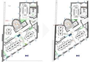 Location bureaux Paris 17 - Porte Maillot, immeuble indépendant