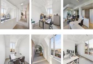 Location bureaux Paris 17 - Immeuble d'angle au pied du parc Monceau