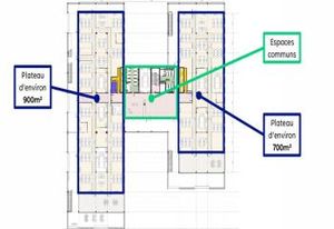 Location bureaux Pessac - Quartier d'affaires Bersol