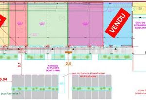 Vente locaux commerciaux Le Coteau centre-ville